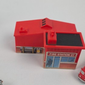 Vintage 1980's-1990's Galoob Micro Machines Playsets Lot W/ Cars And Accessories