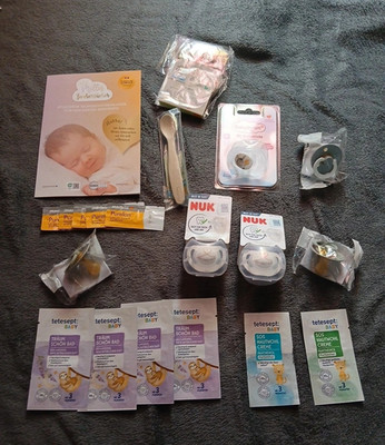 Babydream Schnuller mehrteilig Esel, kieferorthopädisch Silikon BPA-frei 0 6M
