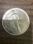 1989 American Silver Eagle bullion coin. Uncirculated. Mint.