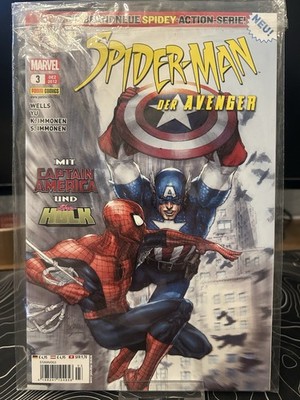 Panini Comics Spider-Man: Der Avenger Nr. 3/2012 Heft Deutsch Captain America
