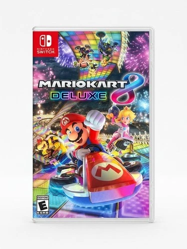 Mario Kart 8 Deluxe Nintendo Switch With Case