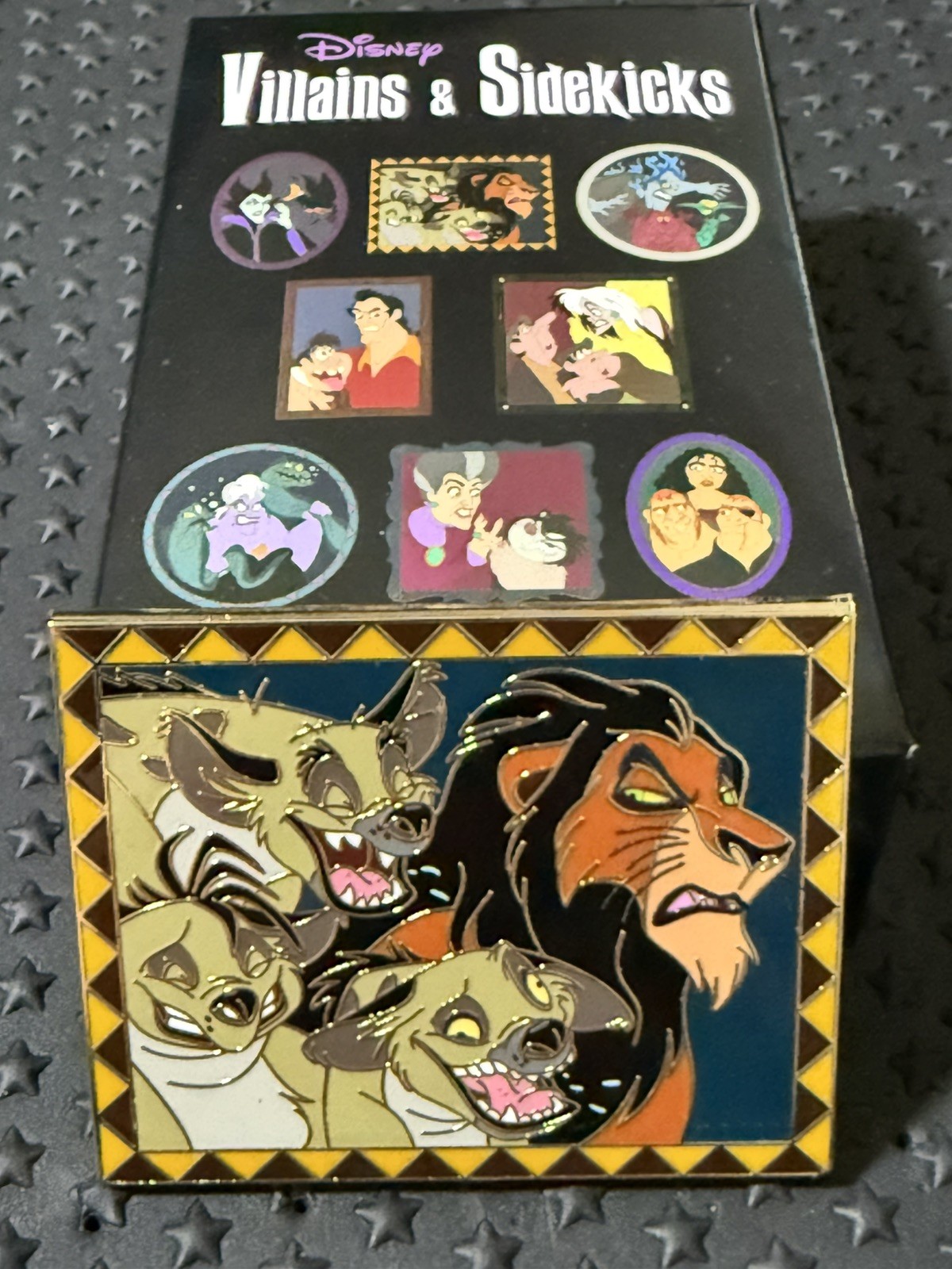 WDCS D23 2026 Villains and Sidekicks Mystery Scar & Hyenas LE 400 Disney Pin
