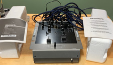 Numark M2 2-Channel DJ Scratch Mixer w/ Adapter, Cords  Manual