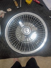 One Vintage 1965 1966 Chevy Chevrolet Impala Caprice Corvair Hubcap Wheel Cover