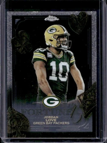 2025 Topps Chrome Jordan Love Base (RAW)
