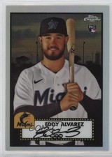 2021 Topps Chrome Platinum Anniversary Refractor Eddy Alvarez #135 0i49