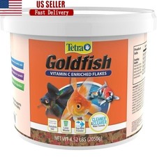 Goldfish Flakes Nutritional Food Aquarium Fish Immune Support Color Enhancer New