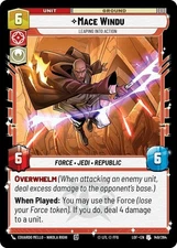 x3 Mace Windu - Leaping into Action U Star Wars Legends of the Force M/NM