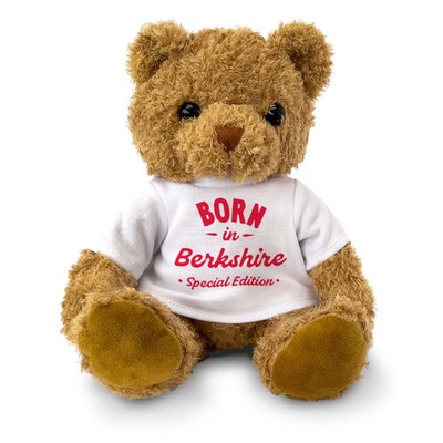Big Red Egg Teddy Bear BORN IN BERKSHIRE (SPECIAL EDITION) Kuscheltier Geschenk
