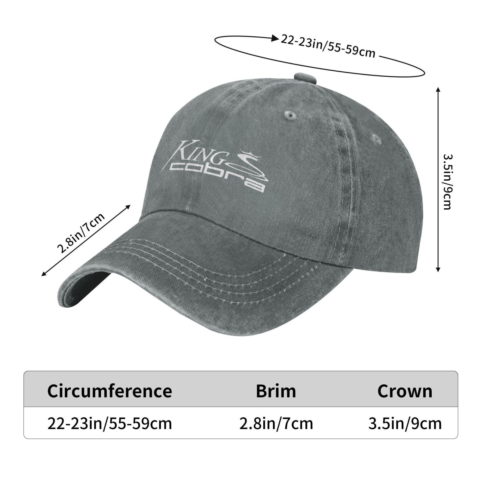 Personalized Printed Baseball Cap Unisex Casual Adjustable H