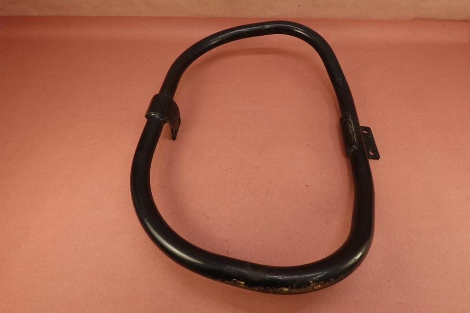 Harley Davidson Sportster 1200 XL1200N 2007-2012 protector de motor negro Foto 3 de 4