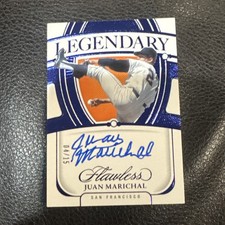 2024 Panini Flawless Juan Marichal Legendary Scripts Auto /15 Giants