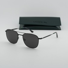 New Lacoste L269S 002 Matte Black/Grey 55-19-145 Sunglasses