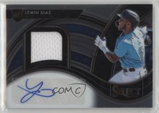 2021 Panini Select Rookie Jersey Auto 90/299 Lewin Diaz #RJA-LD Auto sh7