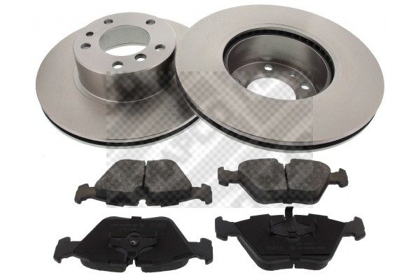 Bremsensatz Vorne FüR BMW 5 E34 7 E32 1987-1996-image
