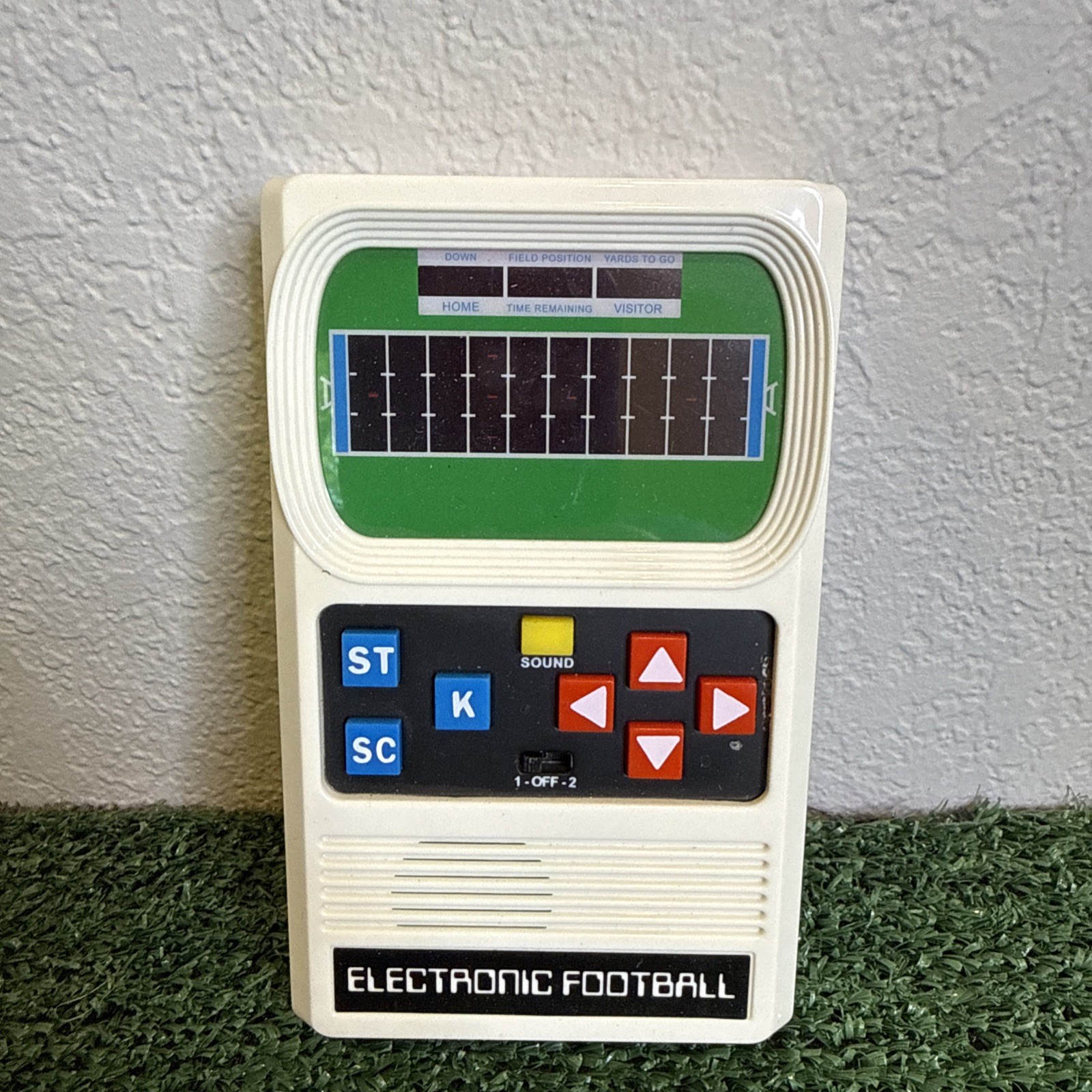 Mattel Electronic Handheld Football Game Retro