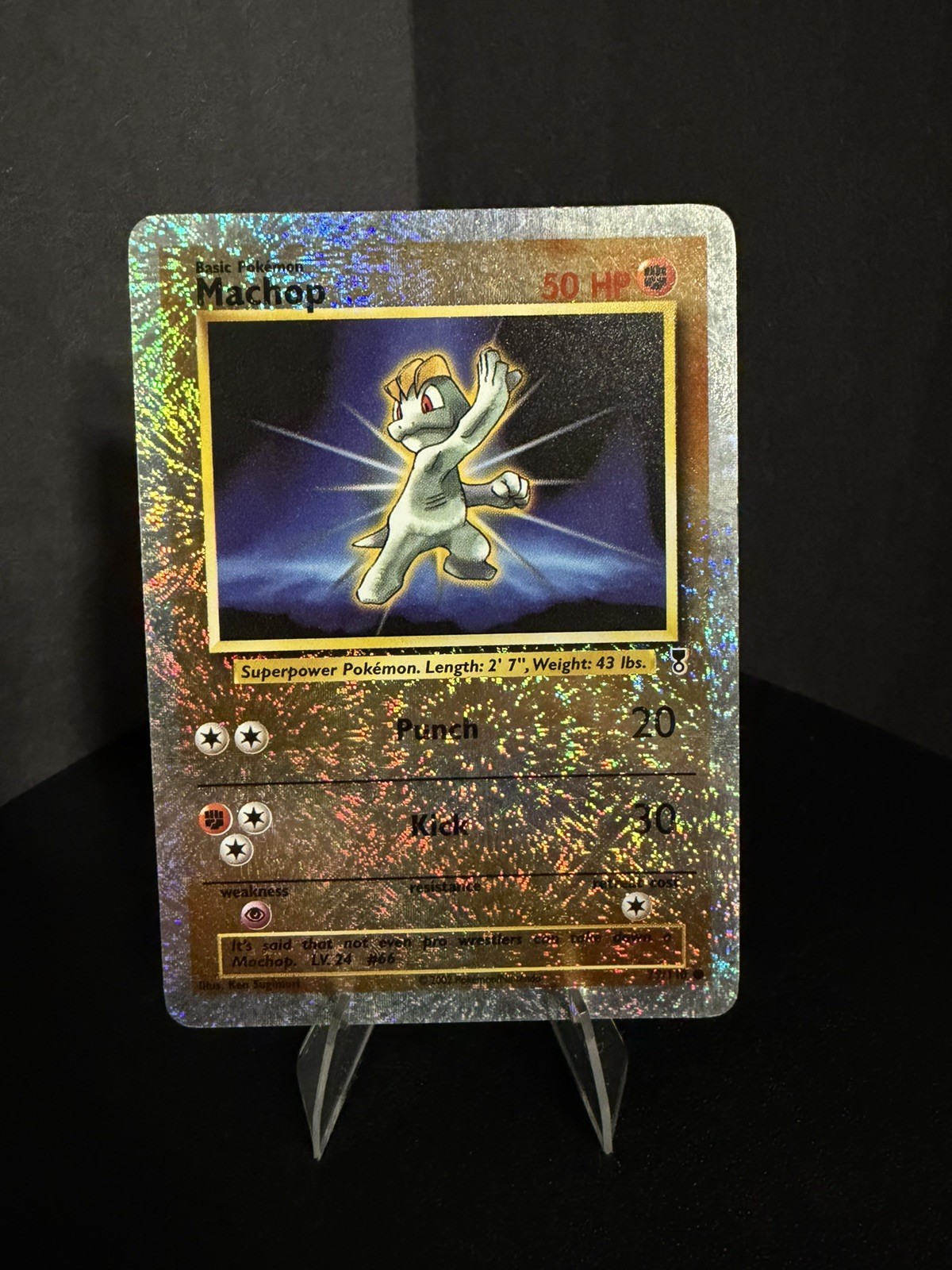 Machop 79/110 Legendary Collection Reverse Holo 2002 Pokémon NM / MINT