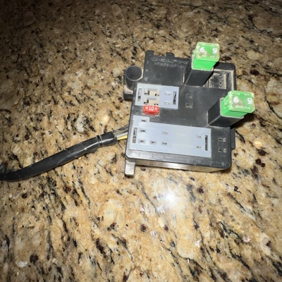 #ad #ad #PA66 GF14 GM Truck SUV Engine Cooling Fan Electrical Mini Relay Box 2003 2006 $69.99