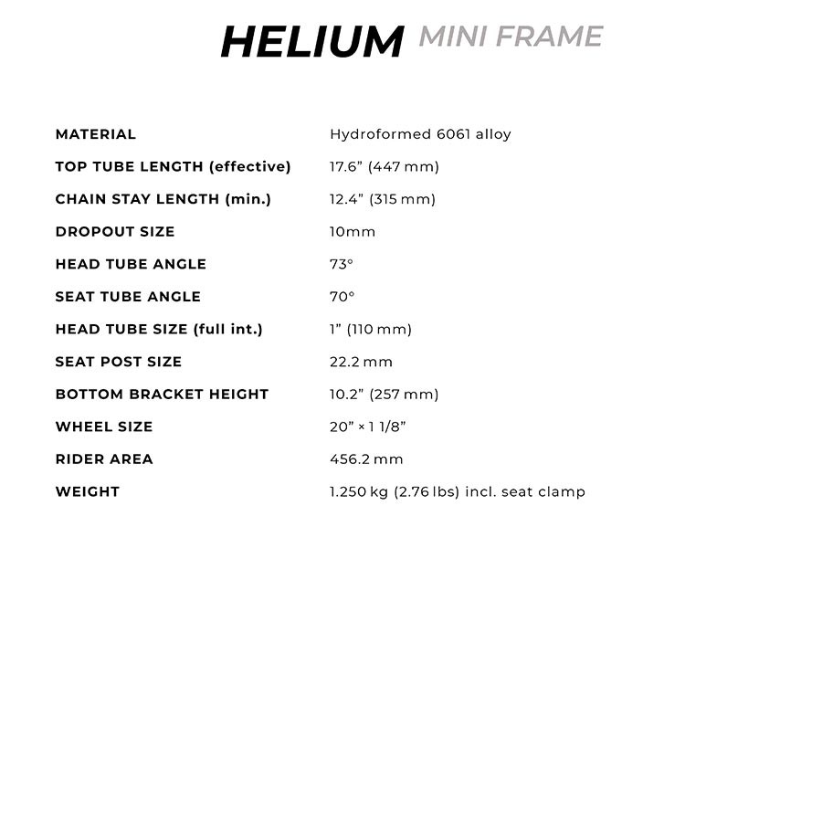 Колесная пара BMX Radio Raceline Helium Mini 176 Galactic Ice Purple с 89790₽