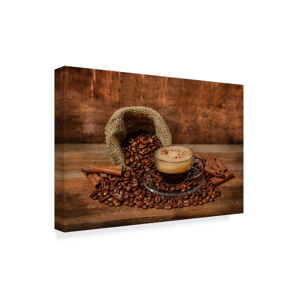 Coffee Time Bag by Margareth Perfoncio, 30x47-Inch, 30x47 - Image 2 of 3