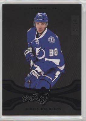 2016-17 Upper Deck Ultimate Collection Onyx Black 7/10 Nikita Kucherov #22 fr5