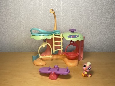 Littlest Pet Shop LPS Cockatoo #489 Playset Spielset PET Playground Kakadu
