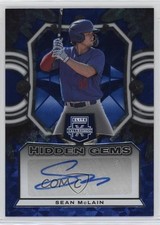 2023 Panini Elite Extra Edition Hidden Gems Blue Sean McLain #HG-SML Auto v1x