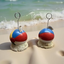 Beach Ball Photo Holder Set