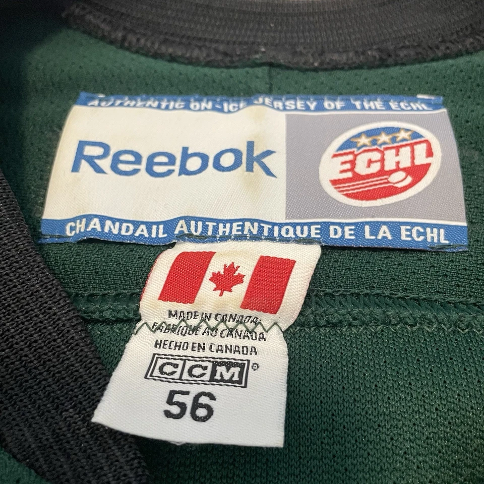 Utah Grizzlies Hockey Jersey Mens Size 56 ECHL #5 Autographed Reebok - Image 4 of 4