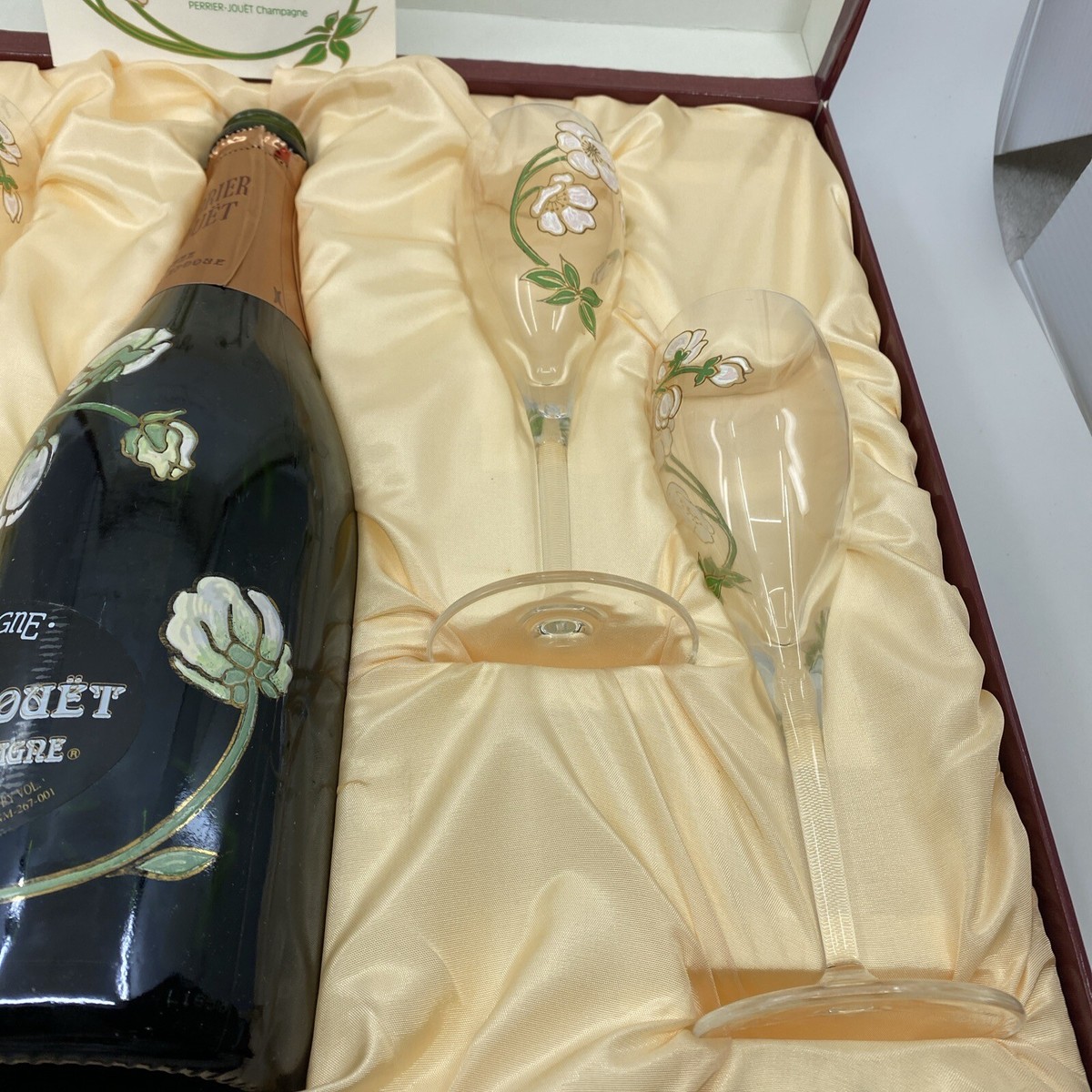 Champagne Perrier Jouet Special Edition Box Set/ Empty Bottle | eBay