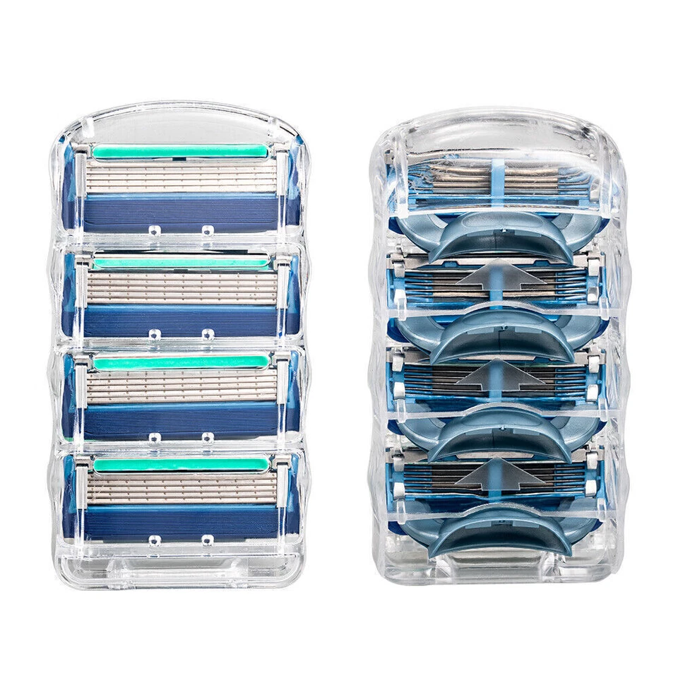 16/32x Reemplazos 5 Capas Para Hombre Para G-iIIette Fusion Proglide Power Hojas de Afeitar Foto 3 de 4