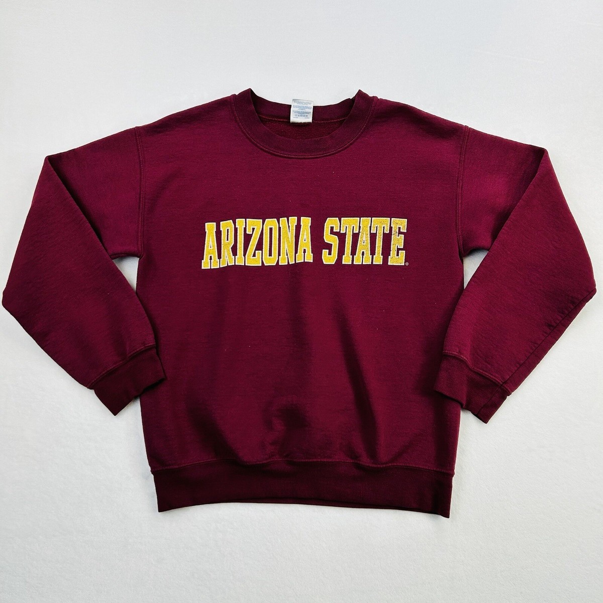60's ARIZONA STATE DEVILスウェット Arizona State Sun Devils Sweater Adult Small Red Yellow