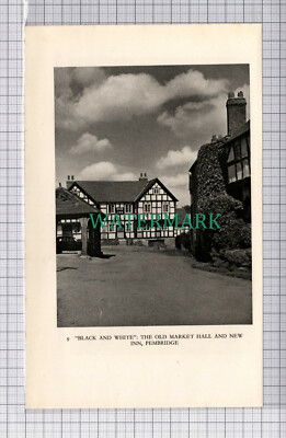 C5374) Pembridge Alte Markthalle New Inn - 1938 Zuschnitt