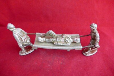 Quiralu Ancien Jouet Figurine Brancardiers Service Santé réf