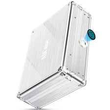 Portable Steel Biometric Fingerprint Storage Box Jewelry Home Security Safe Lock