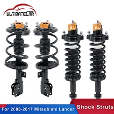 Set 4 Front+Rear Complete Shock Struts w/ Spring For 2008-2017 Mitsubishi Lancer