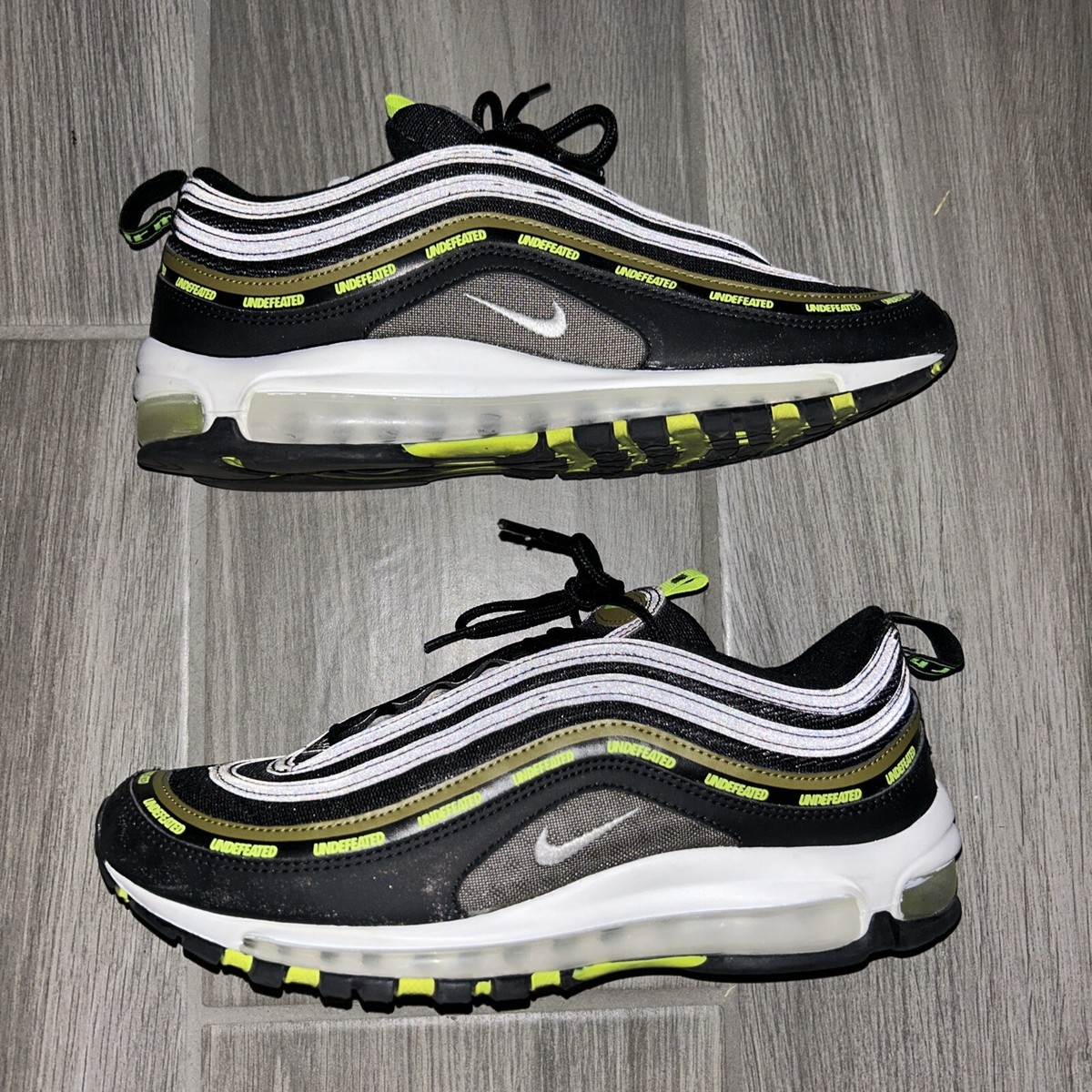 Nike Shoes Air Max 97 Undefeated Volt Undefeated X Air Max 97