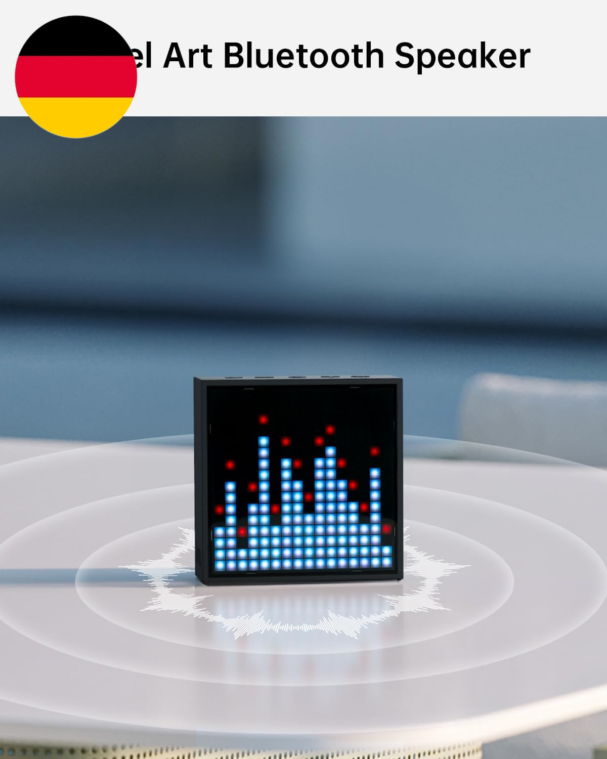 Thumbnail - Divoom Timebox-evo Pixel Art Tragbarer Bluetooth Lautsprecher Mit