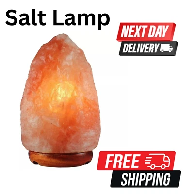 HAUSOWN Himalayan Salt Lamp 1-2 KG 100% Original Crystal Rock Salt Lamp NATURAL HEALING