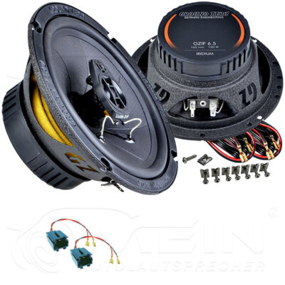 GROUND ZERO LAUTSPRECHER für CITROEN C5 I Typ DC/DE 2001-2008 Front Heck #AEWC