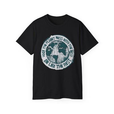 Hack The Planet T-Shirt, Punk T-Shirt, Hackers T-Shirt, Anarchy T-Shirt,