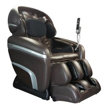 Brown Osaki OS 3D Pro Dreamer Zero Gravity Massage Recliner Chair with Warranty