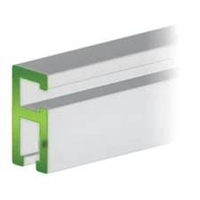 4000 Double Track Aluminum Extrusion - Select Length