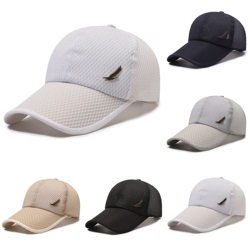 Casquette De Baseball Réglable Unisexe - Noir, Toile De Coton - Taille Unique