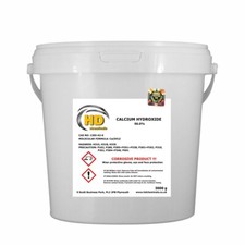 3000g (3kg) Calcium Hydroxide Ca(OH)2 Pure 90% / Hydrated Lime FREE DELIVERY