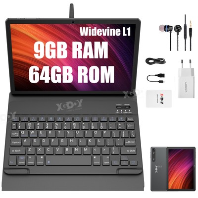2024 Tablet 9GB 64GB 10 Zoll Android 13 7000mAh PC  Widevine L1 GMS 1280*800 NEW