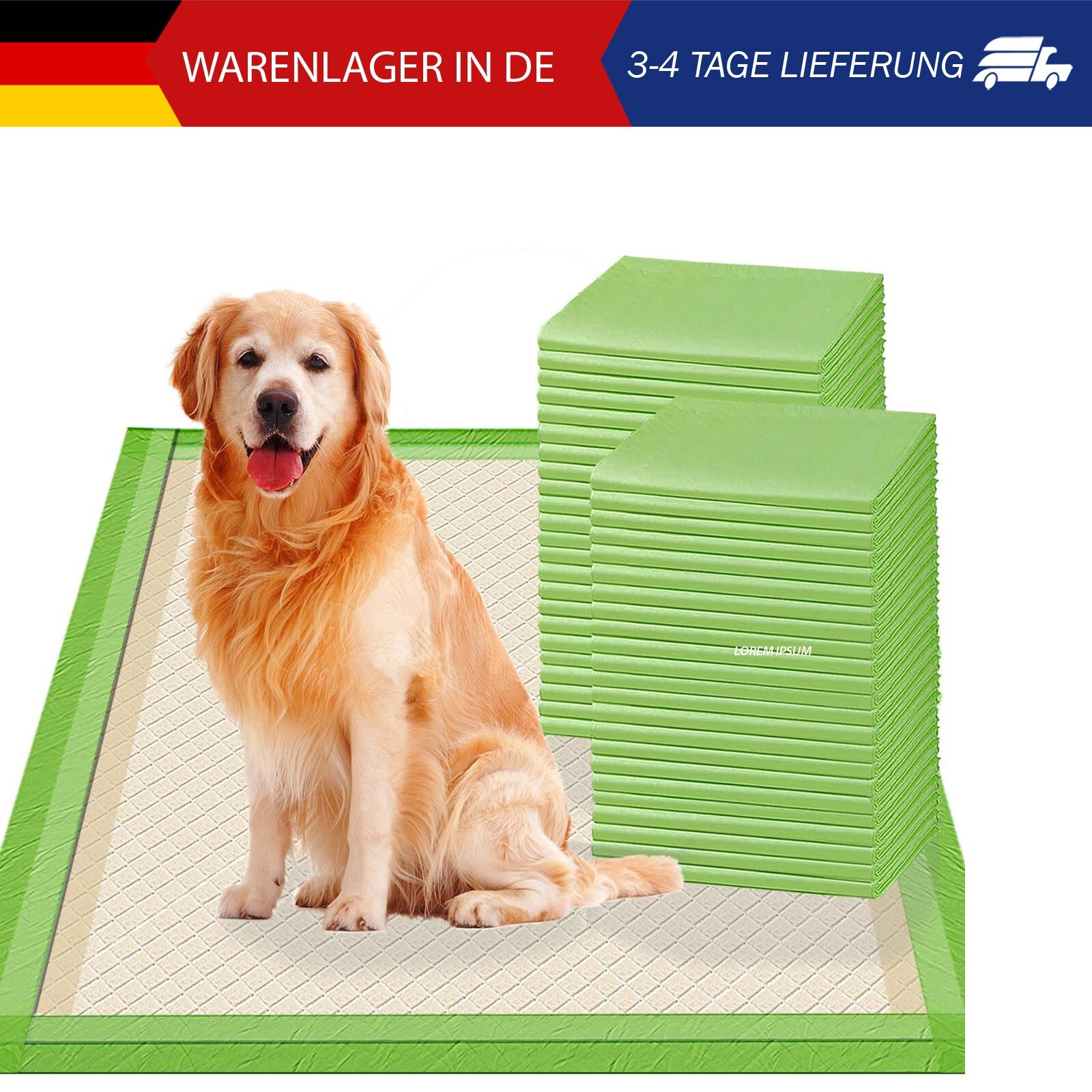 Welpenunterlagen, 70x85cm Große Pipi Matten für Hunde, Super Saugfähige Welpen U