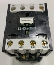 NEW Joslyn Clark CL03.aC 24V Coil Definite Purpose Contactor 40A 660V 4P AGUT