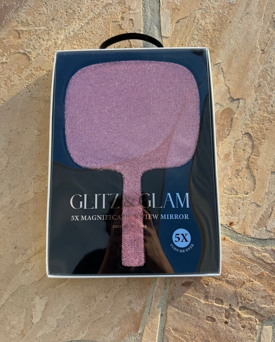 Glitz And Glam Digital Hair Waver Brush White Silver 