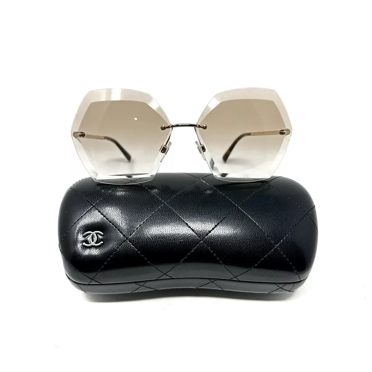 Chanel hotsell hexagon sunglasses
